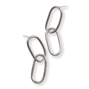 Double Link Earrings